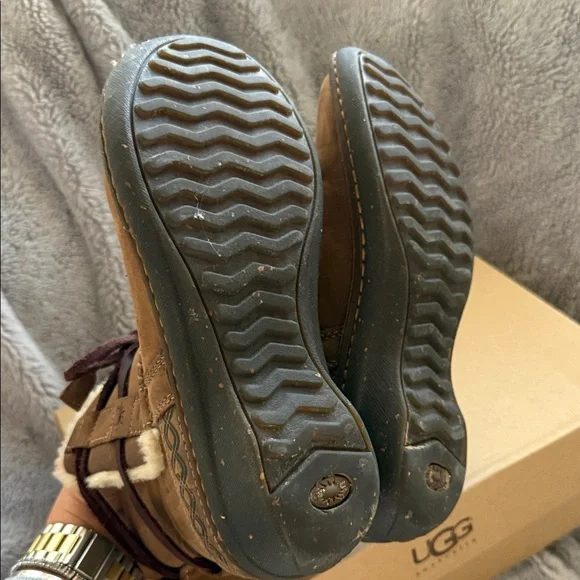 UGG Shearling Ankle Boots - Picture 5 of 8